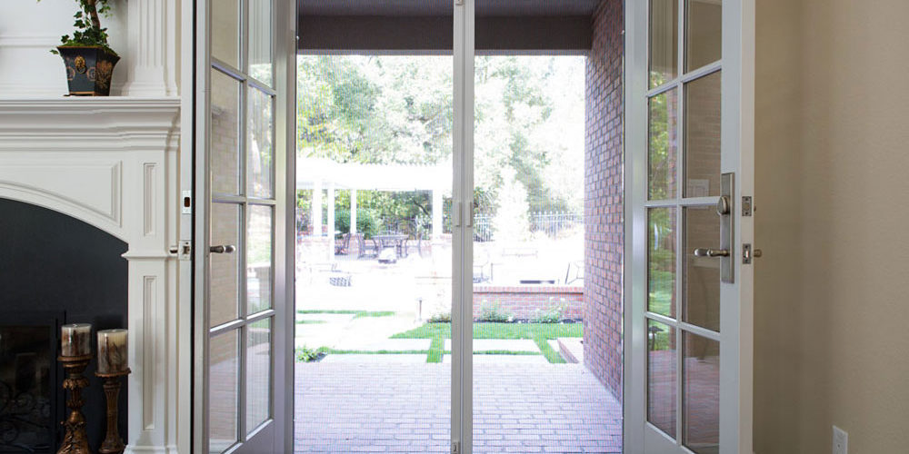Michigan Retractable French Doors