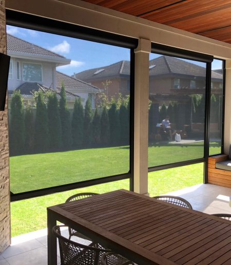 Motorized screens for your patio-Michigan